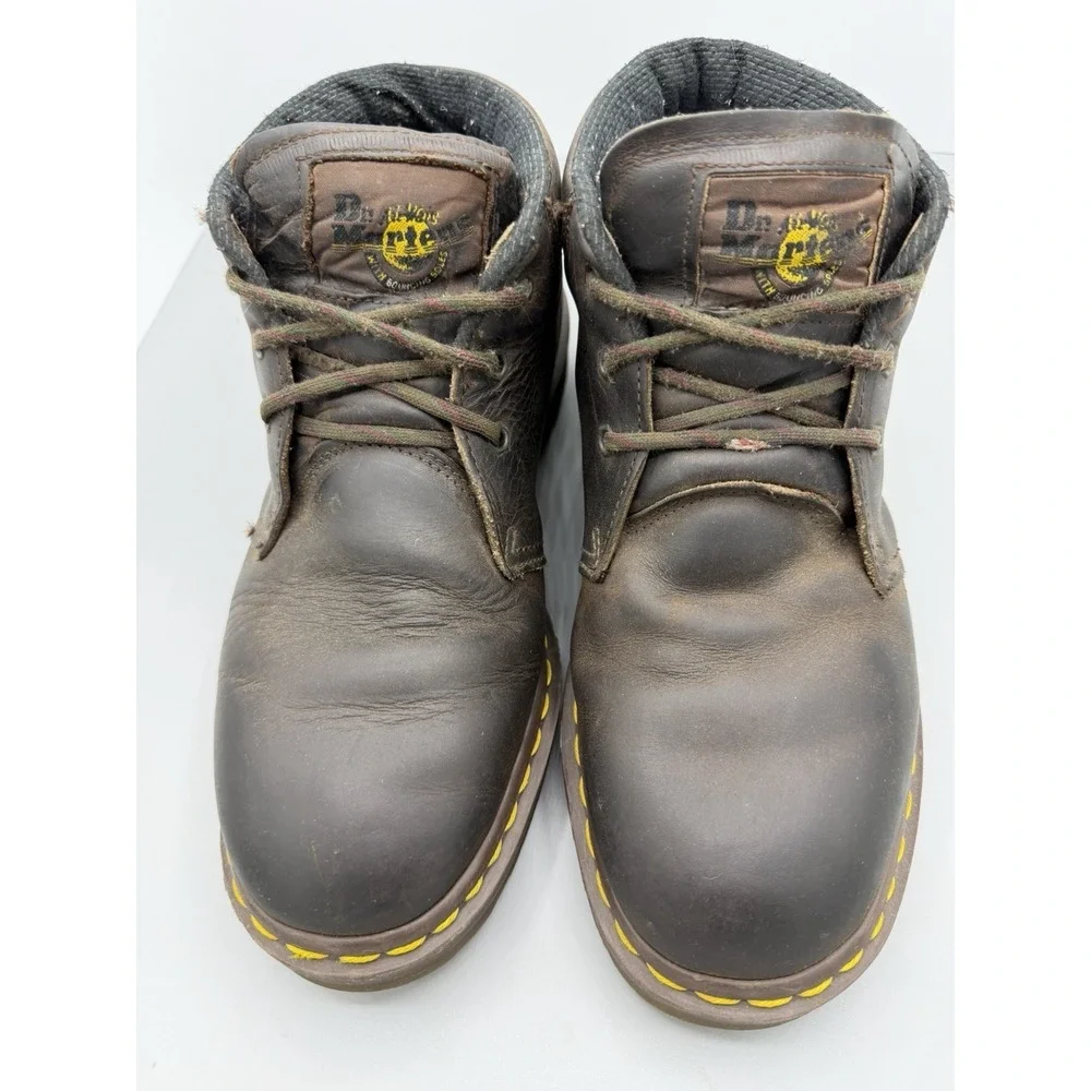 Dr. Martens Boots Brown Made in England  Leather Grunge Mens Size US 9